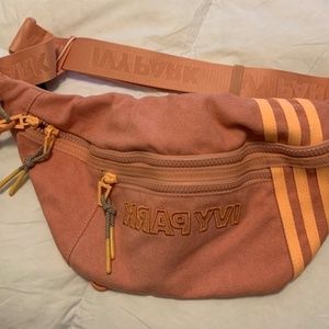 NWT Adidas Ivy Park women waist bag- Blush color
